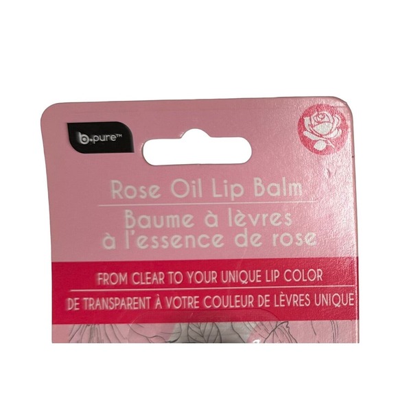 Lot of 3 B Pure Tinted Rose Oil Lip Balm Clear to Color NEW PH Adapting Color - Picture 7 of 9